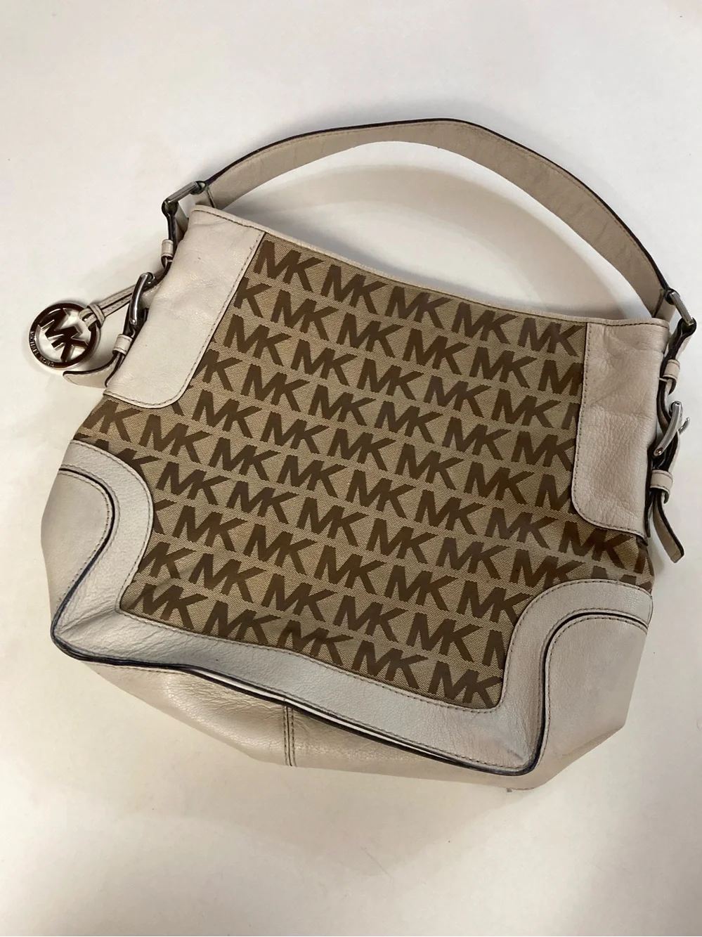 Michael Kors Signature Canvas Hobo Bag